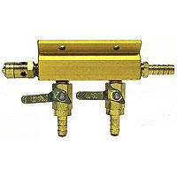 Aluminum Two-Way Air Distributor with Safety