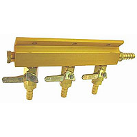 Aluminum Three-Way Air Distributor without Safety