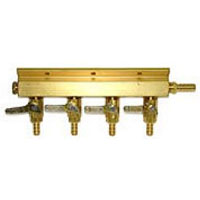 Aluminum Four-Way Air Distributor without Safety
