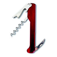 Waiter's Corkscrew - Translucent Red