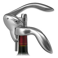 Metrokane Silver Houdini Corkscrew Wine Opener