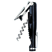 Wine Bottle Waiter's Corkscrew - Black