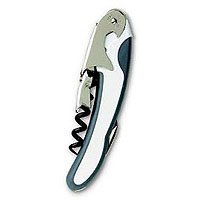 Double Power Waiter's Soft-Touch Corkscrew - White