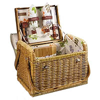 Kabrio Botanica Willow Picnic Basket for 2