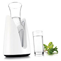 Vacu Vin Rapid Ice Cooling Carafe in White