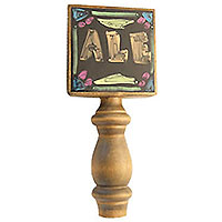 Black Dry Erase Board Beer Tap Handle