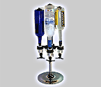 Shot Steward 4 Bottle Rotary Classic - Chrome Finish