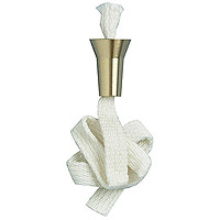 Solid Brass Bottle Candle w/ Wick