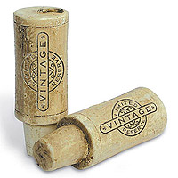 Faux Cork Bottle Candle