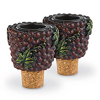 Grapevine Taper Holder & Bottle Stopper