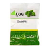 Willamette US Hop Pellets - 1 oz Bag
