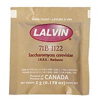 Lalvin 71B-1122 Wine Yeast 5 g