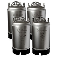 Coffee Kegs - Ball Lock 3 Gallon Strap Handle - Brand New - Set of 4