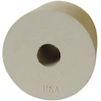 #7 Rubber Stopper - Drilled