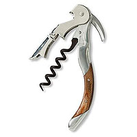 Pulltap Toledo Waiter's Corkscrew with Hardwood Inlaid Handle