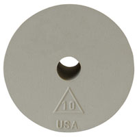 #10 Rubber Stopper - Drilled