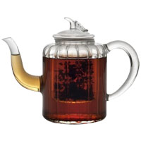 BonJour 53750 Adele 27-oz. Glass Teapot with Glass Infuser