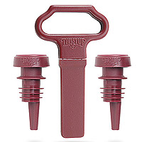 The Wine Traveler - Stopper and Cork Puller Set