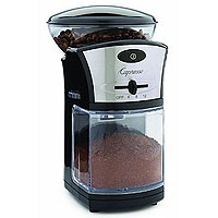 Disk Type Burr Grinder - Black ABS Housing