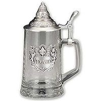 Dad Glass Beer Stein