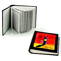 Deluxe Wine Album with 30 label removers