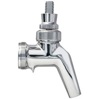 PERL Keg Beer Faucet - Polished Chrome