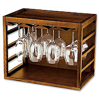 Cube Stack Wine Glass Rack