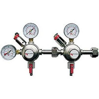 Premium Plus Dual Primary CO2 Keg Beer Regulator Battery