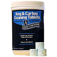 Inventory Reduction - Keg & Carboy Cleaning Tablets - 55 Count