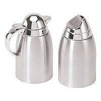 Stainless Steel Sugar & Creamer Set