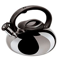 Stainless Steel Whistling Kettle - Silver Finish