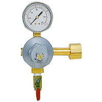 Commercial Grade Single Gauge Co2 Draft Beer Kegerator Regulator