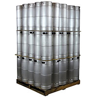Pallet of 75 Kegco 5 Gallon Commercial Kegs - Threaded D System Sankey Valve