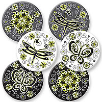Urban Garden Coaster Set - Fiberboard
