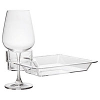 Acrylic Multi-Beverage Party Plate