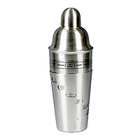 Twist & Shake Stainless Steel Recipe Shaker