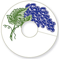 Grape My Glass&reg; Wine Glass Tags