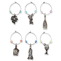 A Glass A Day My Glass&reg; Wine Charms