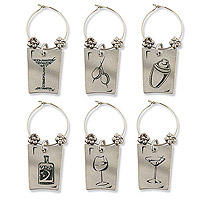 Wine & Spirits My Glass&reg; Wine Charms