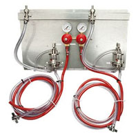 2 Product Secondary Co2 Regulator Panel Kit w/Pro-Max