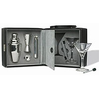 Martini Bar Set with Case