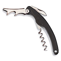 Arezzo Black Waiter's Corkscrew