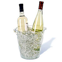 Monterey Acrylic Wine Cooler - Clear