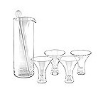 Manhattan Martini Set