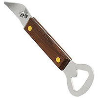Deluxe Wood-Handled Opener