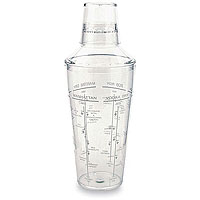 3 Piece Acrylic Cocktail Shaker Set