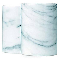 Marble Champagne Cooler - White