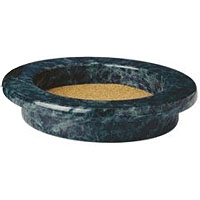 Green Marble Grande Wine Bottle Coaster