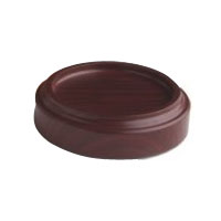 Wine Cellar Express Wine Coaster (magnetized insert) - Mahogany Finish
