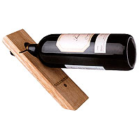 Single Bottle Wood Stand